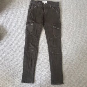 Current Elliot Army Green Cargo Pants